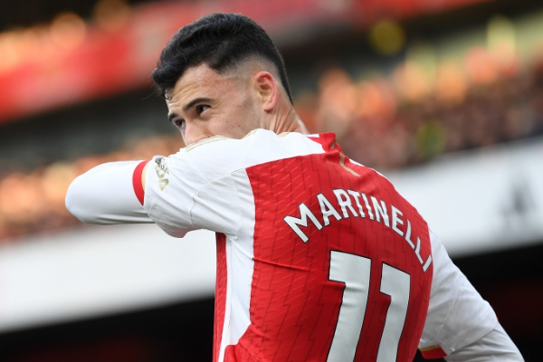  马丁内利因小腿不适出战伯恩茅斯成疑